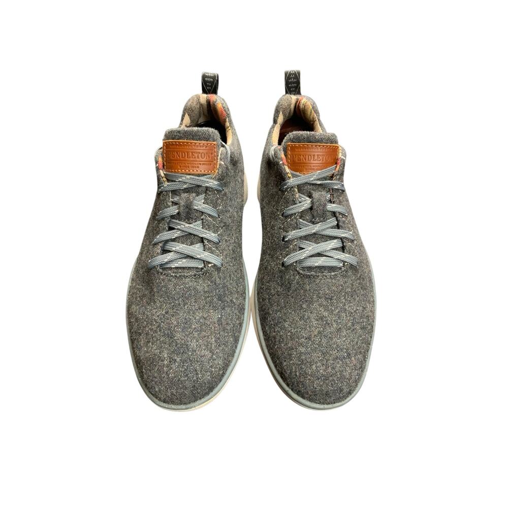 Pendleton Wool Sneakers Gray Vibram Sole Casual Shoes Women’s US 8 EU 39
